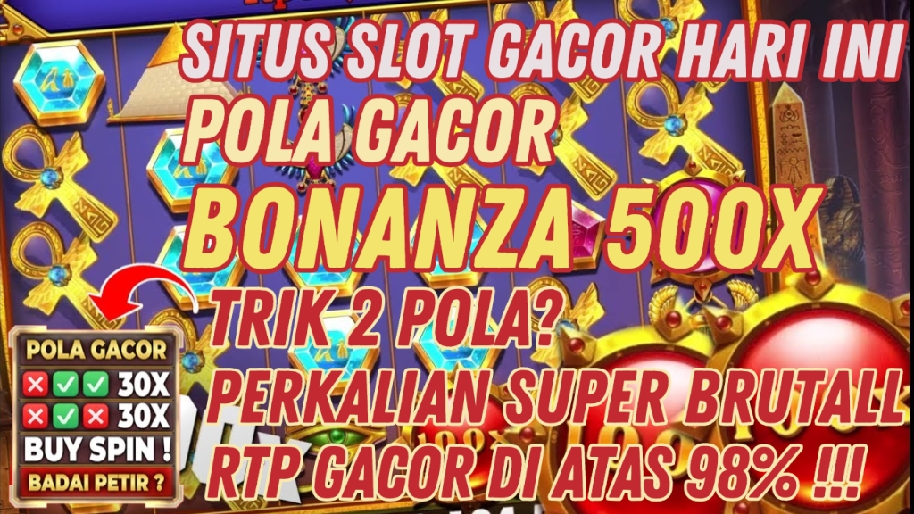 Pola Jitu Gacor Pyramid Bonanza Maxwin
